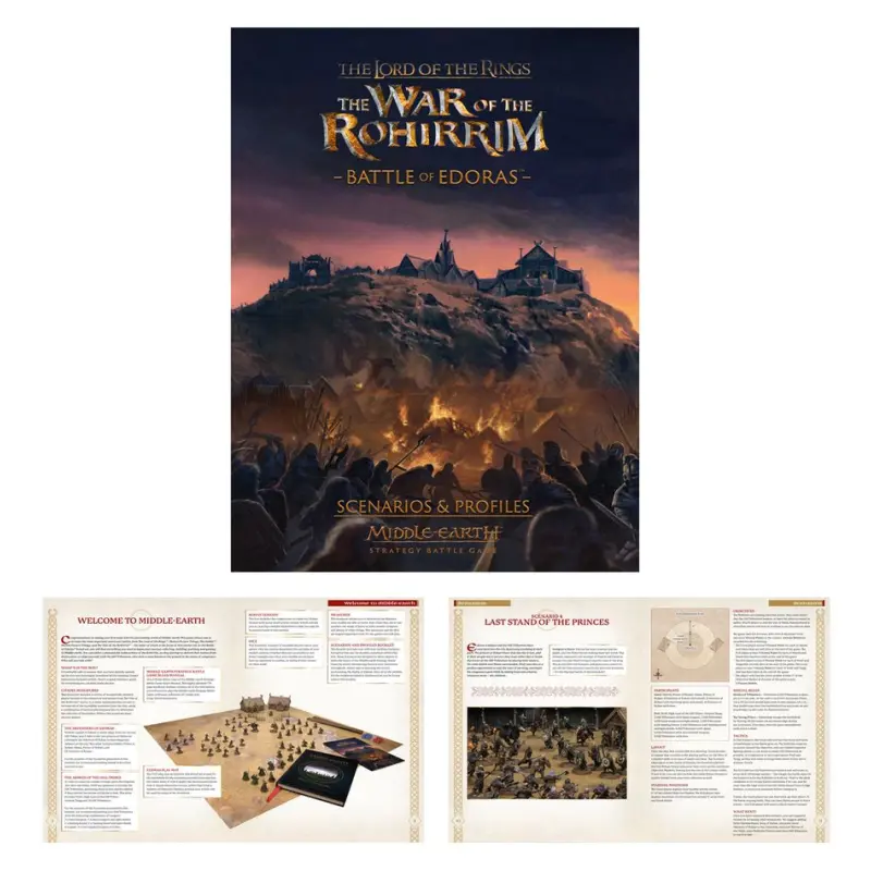 War of the rohirrim: battle of edoras, the lord of the rings, games workshop, model 30-83